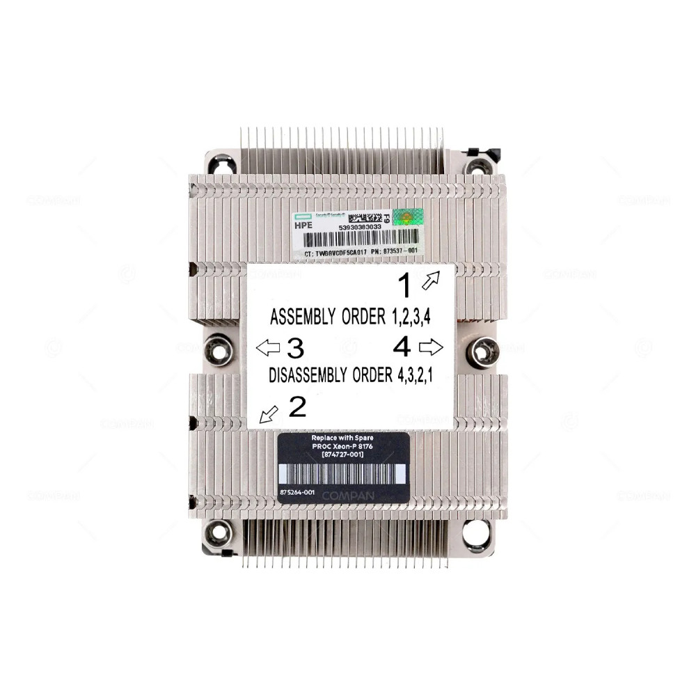 P02932-001  HPE 2U HEATSINK FOR HPE SUPERDOME FLEX CHASSIS